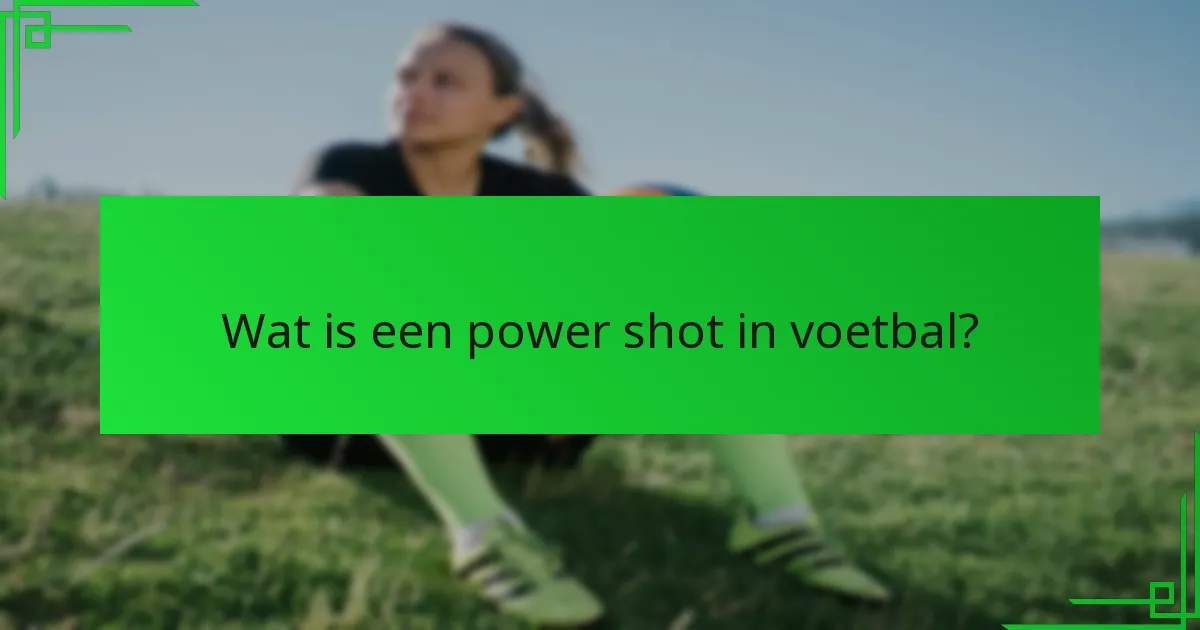 Hoe kan ik de nauwkeurigheid van mijn power shot vergroten?