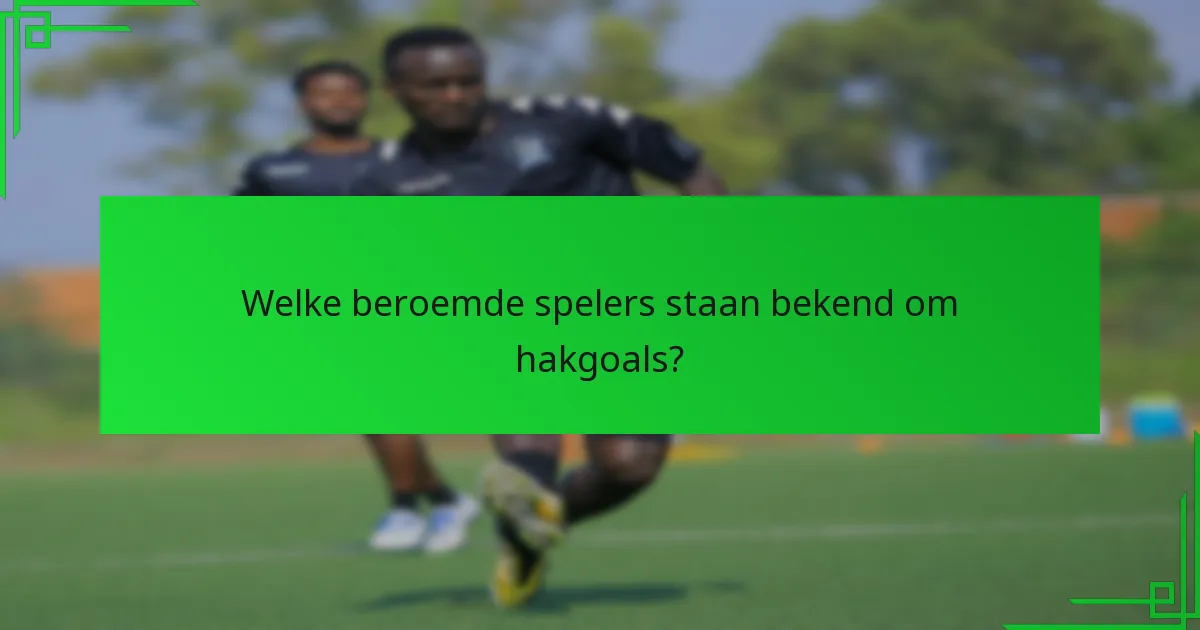 Welke coachingsstrategieën kunnen de hakgoal technieken verbeteren?
